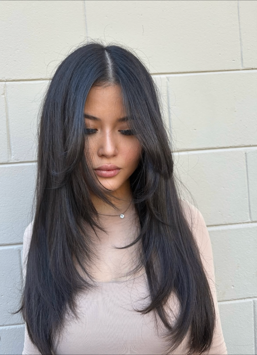 Smooth, sleek client hair inspiration at Studio Hair Straightening